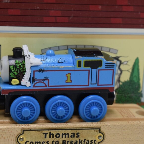 Thomas Comes to Breakfast with Stand Thomas Limited Edition Canada #2, 179/2400 - Picture 4 of 12